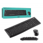 Logitech MK270 Wireless Keyboard and Mouse Set French AZERTY - Black