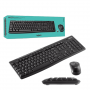 Ensemble Clavier et Souris Logitech MK270 Sans Fil Français AZERTY - Noir