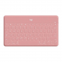 Logitech Keys-To-Go French AZERTY Bluetooth Keyboard - Pink