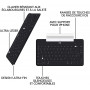 Clavier Bluetooth Logitech Keys-To-Go  Français AZERTY - Noir