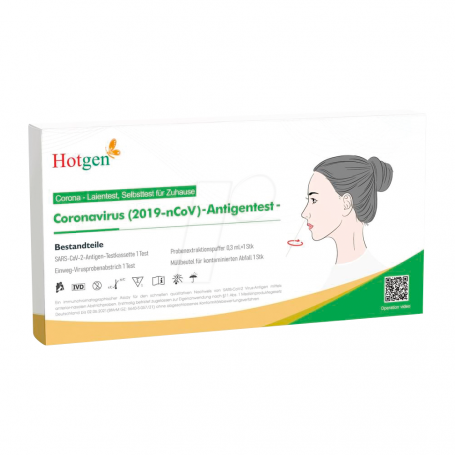 Kit Auto test Nasal Antigénique HotGen - Boîte de 5