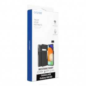 Étui Rabat Portefeuille ARAREE Mustang Diary pour Samsung A52 Lite 5G - Élégance et Protection