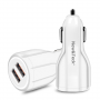 Chargeur Allume-Cigare New&Teck 2 Ports USB - 15W