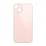 Vitre arrière iPhone 13 Rose (Grand trou) Sans Logo