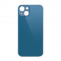 Vitre arrière iPhone 13 Mini Bleu (Grand trou) Sans Logo