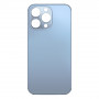 Vitre arrière iPhone 13 Pro Bleu (Grand trou) Sans Logo