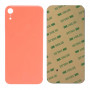 Vitre arrière iPhone XR Corail (Grand trou) Sans Logo