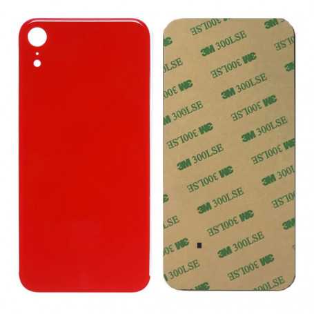 Vitre arrière iPhone XR (PRODUCT)RED™ (Grand trou) Sans Logo