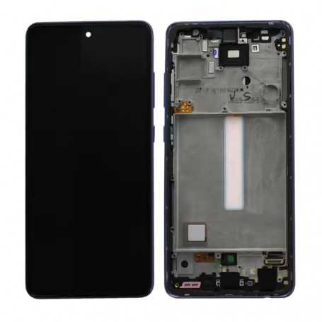 Ecran Samsung Galaxy A52s 5G (A528) Violet + Châssis (Service Pack) - GH82-26861C