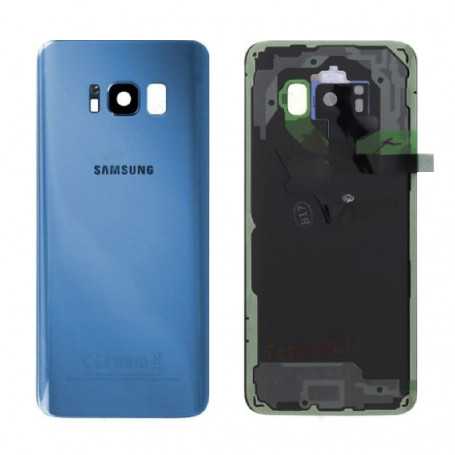 Vitre arrière Samsung Galaxy S8 (G950F) Bleu (Service Pack)