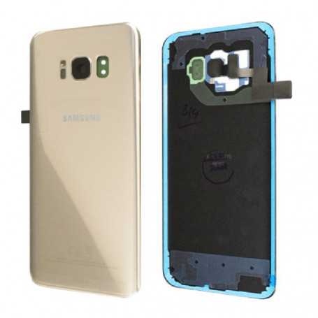 Vitre arrière Samsung Galaxy S8 Plus (G955F) Or (Service Pack)