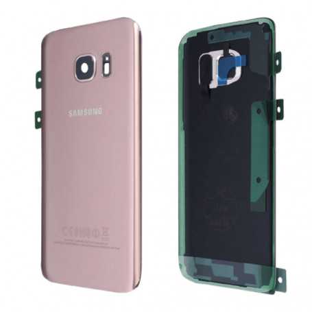 Vitre arrière Samsung Galaxy S7 (G930F) Rose (Service Pack)