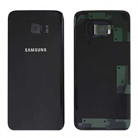 Vitre arrière Samsung Galaxy S7 Edge (G935F) Noir (Service Pack)