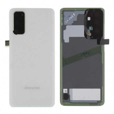 Vitre arrière Samsung Galaxy S20 4G/5G (G980F/G981B) Blanc (Service Pack)