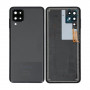 Vitre arrière Samsung Galaxy A12 (A125F) Noir (Service Pack)