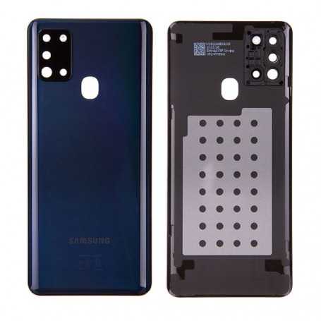 Vitre arrière Samsung Galaxy A21S (A217F) Noir (Service Pack)