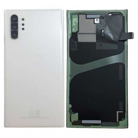 Vitre arrière Samsung Galaxy Note 10 Plus (N975) Blanc (Service Pack)