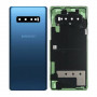 Vitre arrière Samsung Galaxy S10 Plus (G975F) Prism Bleu (Service Pack)