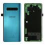 Vitre arrière Samsung Galaxy S10 Plus (G975F) Prism Vert (Service Pack)