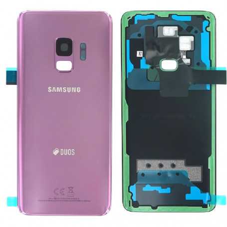 Vitre arrière Samsung Galaxy S9 Duos (G960FD) Violet (Service Pack)