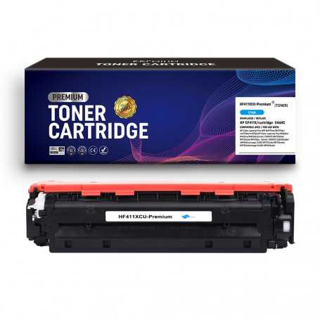 Toner HP CF411X /cartridge 046HC Cyan Premium Compatible 5000 Pages