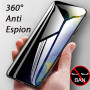 Verre Trempé Anti Espion 360° pour iPhone