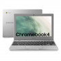 Samsung Chromebook 4 N4000 - Argent - 11.6" - 4Go/64Go - Intel Celeron - QWERTY (Anglais)