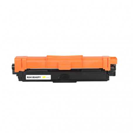 Toner Brother TN-241Y /TN-242Y Jaune Compatible 1400 Pages