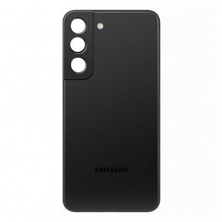 Rear glass Samsung Galaxy S22 5G (S901B) Black (Service Pack)