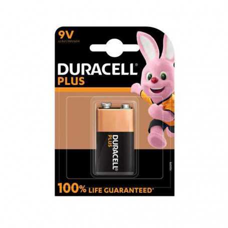 Pile Alcaline 9V / 6LR61 Duracell Plus