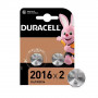 Pile Bouton DURACELL LITHIUM DL/CR2016 x 2pcs