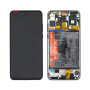 Ecran Huawei P30 Lite XL/New Edition Noir Sur Châssis + Batterie (Service Pack)
