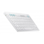 Clavier Bluetooth Samsung Trio 500 Français AZERTY - Blanc