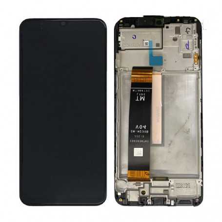 Screen Samsung Galaxy M33 5G (M336F) Black + Frame (Service Pack)