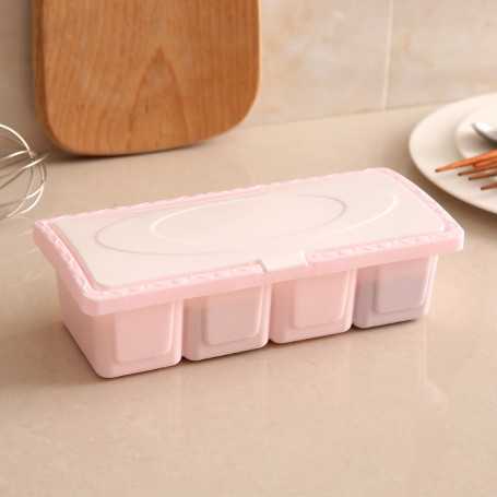 Plastic Spice Boxes - Blue