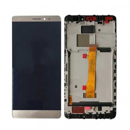 Ecran Complet Huawei Mate S Or LCD + Vitre Tactile Sur Châssis Original