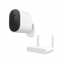 Caméra de Surveillance Xiaomi Mi Wireless Outdoor Security Camera 1080p Set - Blanc