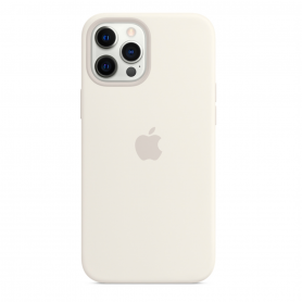 Coque En Silicone MagSafe pour iPhone 12/Pro/mini/Pro Max Blanc - Protection Apple Premium