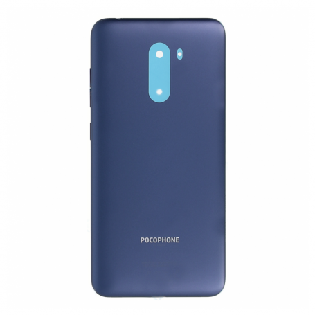 Vitre arrière Xiaomi Mi Pocophone F1 Bleu + Adhesif
