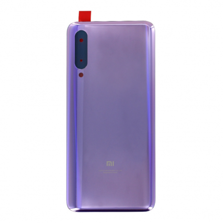 Vitre arrière Xiaomi Mi 9 Violet + Adhesif (Without Logo)