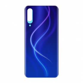 Vitre arrière Xiaomi Mi A3 Bleu + Adhesif (Without Logo)