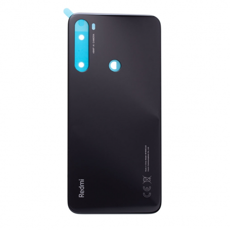 Vitre arrière Xiaomi Redmi Note 8 Noir + Adhesif
