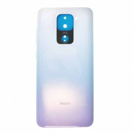 Vitre arrière Xiaomi Redmi Note 9 Blanc + Adhesif (Without Logo)