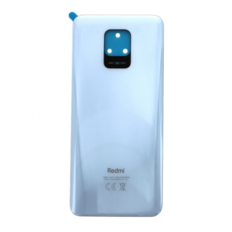 Vitre arrière Xiaomi Redmi Note 9 Pro 4G Blanc + Adhesif