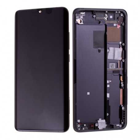 Screen Xiaomi Mi Note 10 / Note 10 Pro Black + Frame