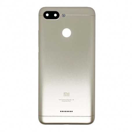 Coque arrière Xiaomi Redmi 6 Or