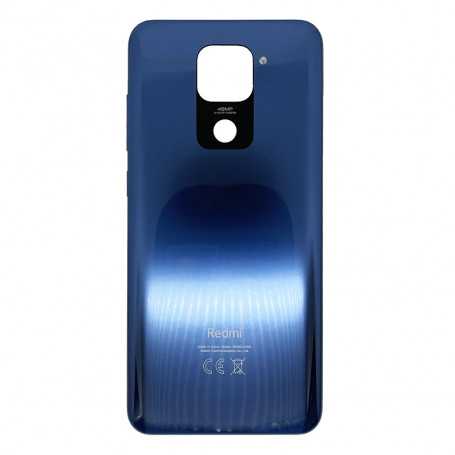 Rear Glass Xiaomi Redmi Note 9 Blue + Adhesive