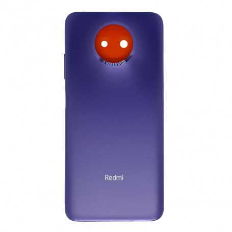 Vitre arrière Xiaomi Redmi Note 9 5G Violet + Adhesif (Sans Logo)