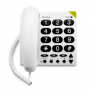 DORO PHONEEASY 311C White Landline Phone - New