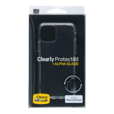 Coque de Protection Transparente + Verre Trempé OtterBox Clearly Protected Skin + Alpha Glass